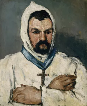 Antoine Dominique Sauveur Aubert by Paul Cezanne - Hand-Painted Oil Painting Reproduction