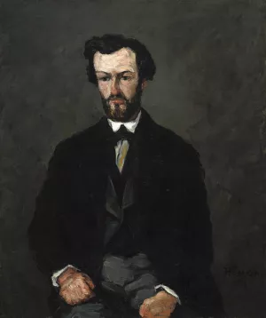 Antony Valabregue by Paul Cezanne - Hand-Painted Oil Painting Reproduction