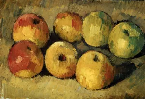 Apples by Paul Cezanne - Hand-Painted Oil Painting Reproduction