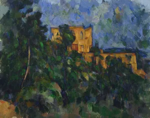 Chateau Noir by Paul Cezanne - Hand-Painted Oil Painting Reproduction