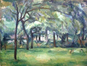 Main Product Photo of Farm in Normandy, Summer Hattanville Painting by Paul Cezanne