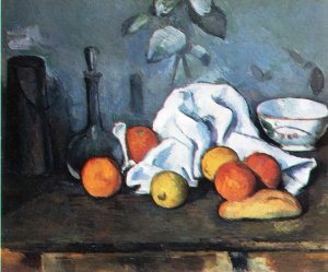 main product photo of Fruits painting by Paul Cezanne