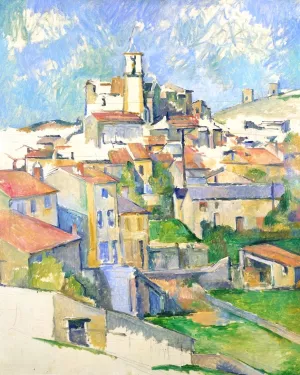 Gardanne by Paul Cezanne - Hand-Painted Oil Painting Reproduction