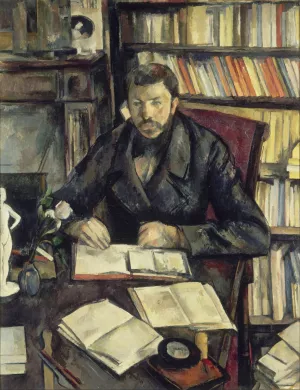 Gustave Geffroy by Paul Cezanne Oil Painting Reproduction