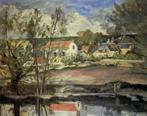 In the Valley of the Oise by Paul Cezanne - Hand-Painted Oil Painting Reproduction