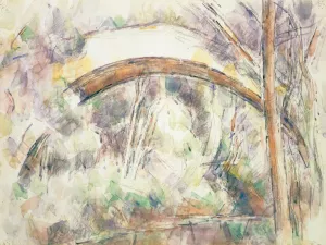 Le Pont des Trois Sautets by Paul Cezanne - Hand-Painted Oil Painting Reproduction