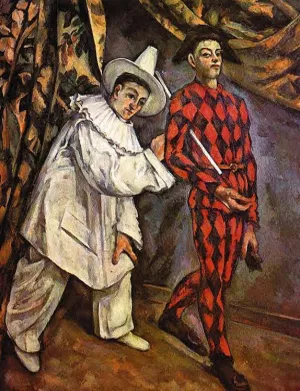Main Product Photo of Mardi Gras Painting by Paul Cezanne