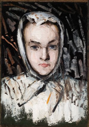 main product photo of Marie Cezanne, the Artist's Sister painting by Paul Cezanne