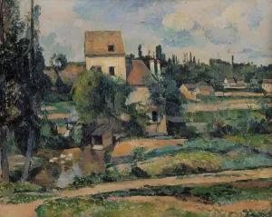 Mill on the Couleuvre at Pontoise by Oil Painting Reproduction