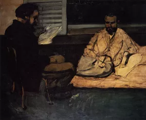 Paul Alexis Reading to Zola by Oil Painting Reproduction