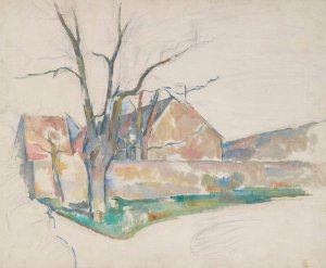 Paysage D'hiver by Oil Painting Reproduction