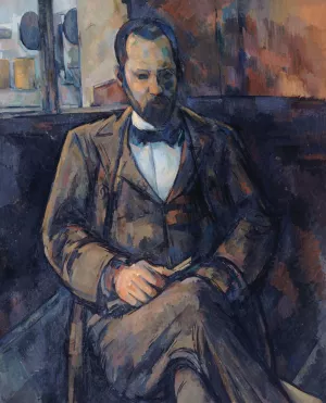 Portrait d'Ambroise Vollard by Paul Cezanne - Hand-Painted Oil Painting Reproduction