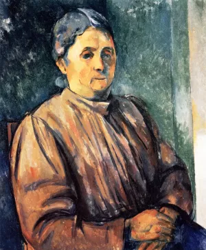 Portrait of a Woman by Paul Cezanne Oil Painting Reproduction