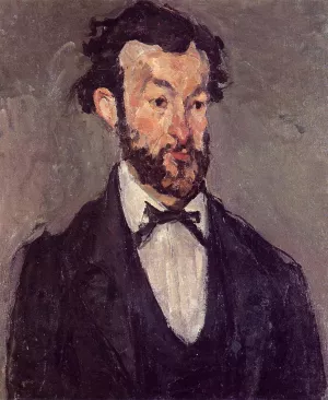 Portrait of Antoine Valabregue by Paul Cezanne Oil Painting Reproduction