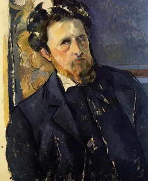 Portrait of Joachim by Paul Cezanne - Hand-Painted Oil Painting Reproduction