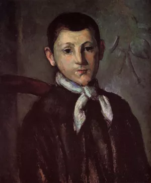 Portrait of Louis Guillaume by Paul Cezanne - Hand-Painted Oil Painting Reproduction