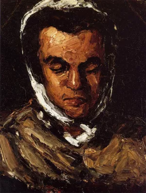Portrait of Marie Cezanne, the Artist's Sister by Paul Cezanne Oil Painting Reproduction