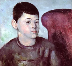 Portrait of Paul Cezanne, the Artist's Son by Paul Cezanne - Hand-Painted Oil Painting Reproduction