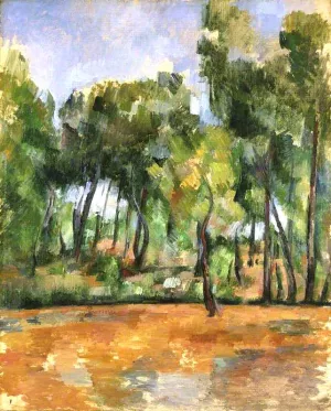 Provencal Landscape by Paul Cezanne - Hand-Painted Oil Painting Reproduction