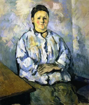 Seated Woman by Paul Cezanne Oil Painting Reproduction