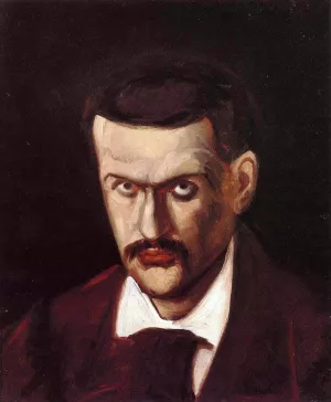 Self Portrait 4 by Paul Cezanne - Hand-Painted Oil Painting Reproduction