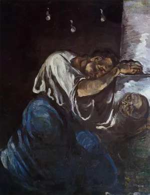 Main Product Photo of Sorrow also known as The Magdalene Painting by Paul Cezanne
