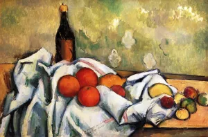 Still Life II by Paul Cezanne - Hand-Painted Oil Painting Reproduction