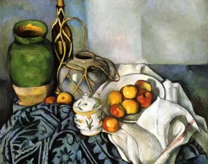 Still Life with Apples by Paul Cezanne Oil Painting Reproduction