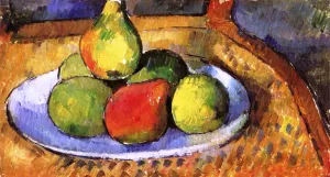 Still Life by Paul Cezanne - Hand-Painted Oil Painting Reproduction