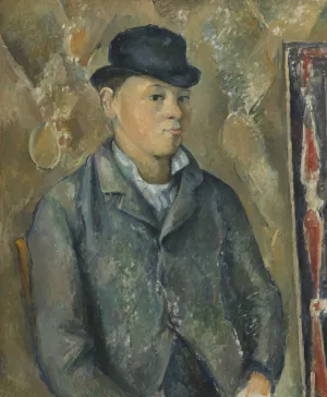 The Artist's Son by Paul Cezanne - Hand-Painted Oil Painting Reproduction