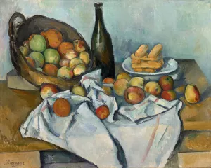 The Basket of Apples by Paul Cezanne - Hand-Painted Oil Painting Reproduction