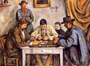 The Card Players by Paul Cezanne Oil Painting Reproduction