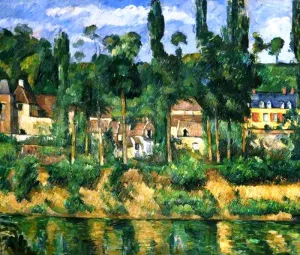 The Chateau of Medan by Paul Cezanne - Hand-Painted Oil Painting Reproduction