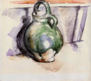 The Green Pitcher by Oil Painting Reproduction