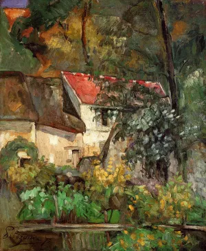 The House of Pere Lacroix in Auvers by Oil Painting Reproduction