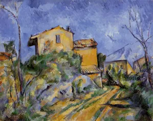 The Maison Maria by Paul Cezanne - Hand-Painted Oil Painting Reproduction