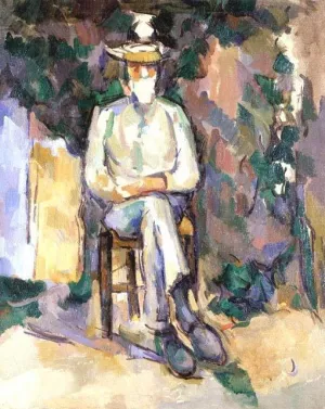 The Old Gardener by Paul Cezanne - Hand-Painted Oil Painting Reproduction