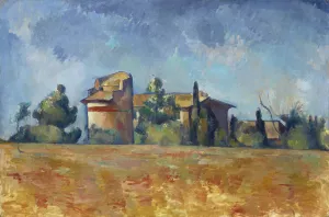 The Pigeon House Of Bellevue by Paul Cezanne - Hand-Painted Oil Painting Reproduction