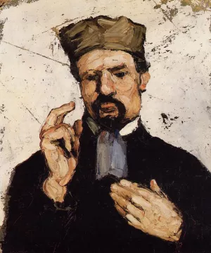 Uncle Dominique as a Lawyer by Paul Cezanne - Hand-Painted Oil Painting Reproduction